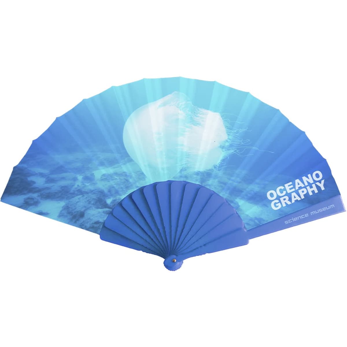 Fan Plastic Sticks with Polyester Fabric