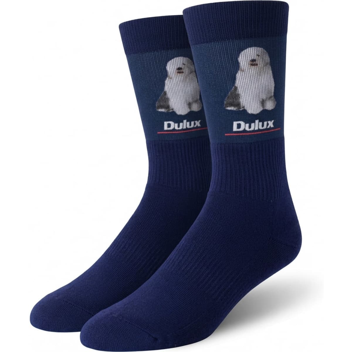 Cotton Sock with Sublimated Panel - Australian Made