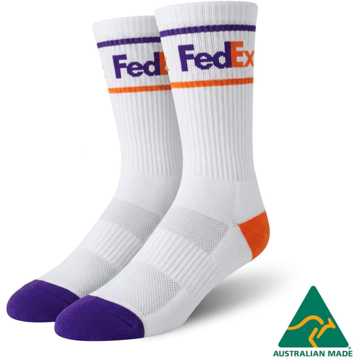 Combed Cotton Sports Crew - Australian Made