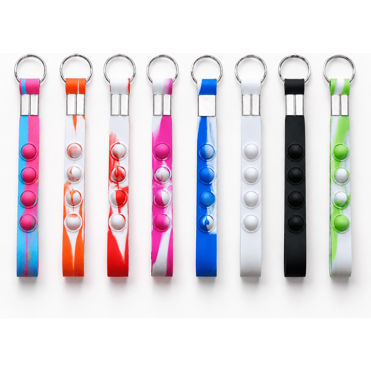 Popper Stress Reliever Key Chain