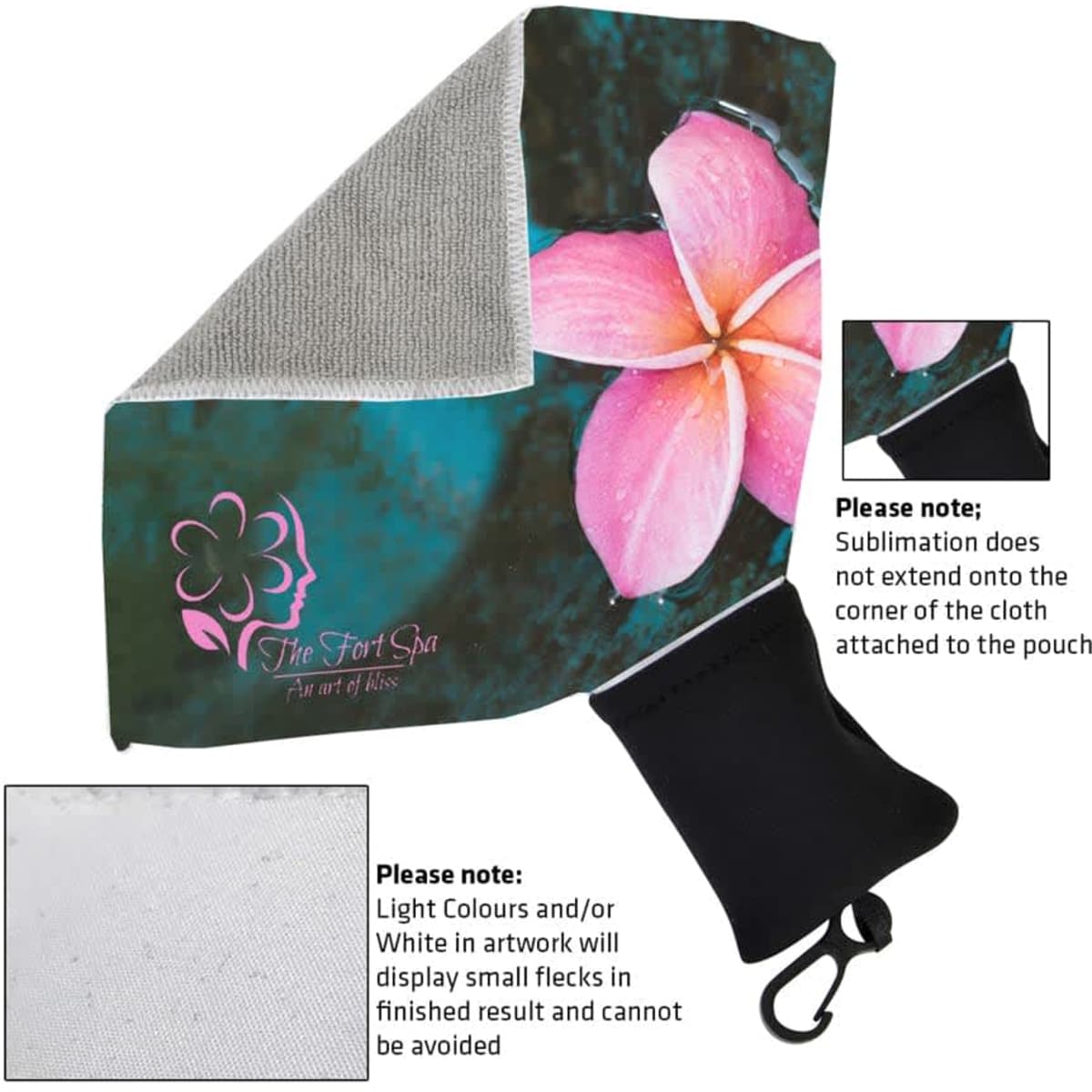Micro Fibre Towel with Pouch