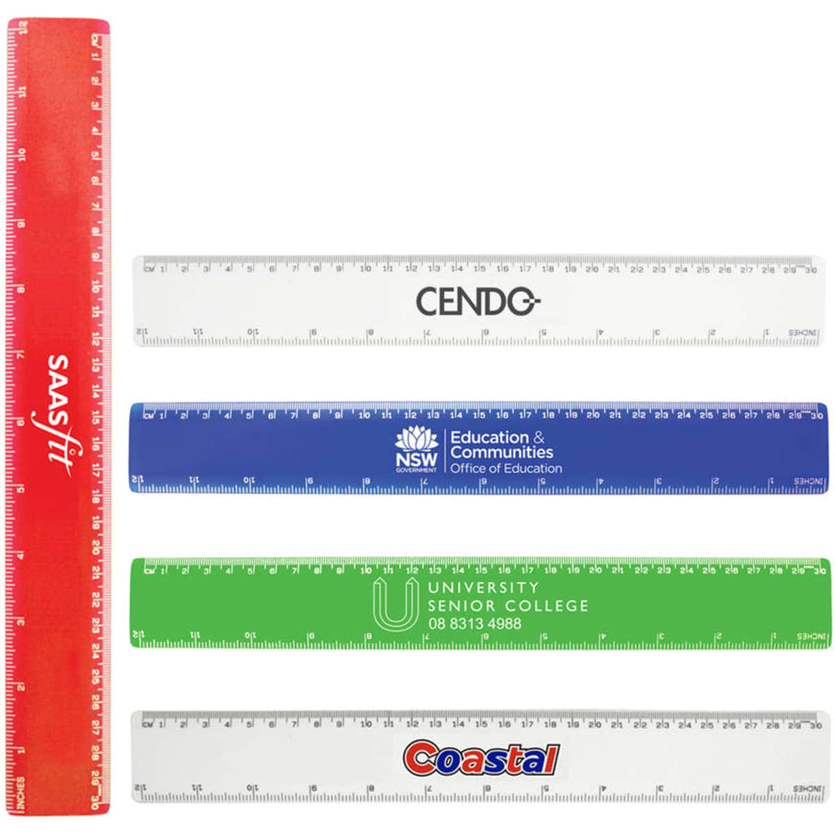 30cm Plastic Ruler