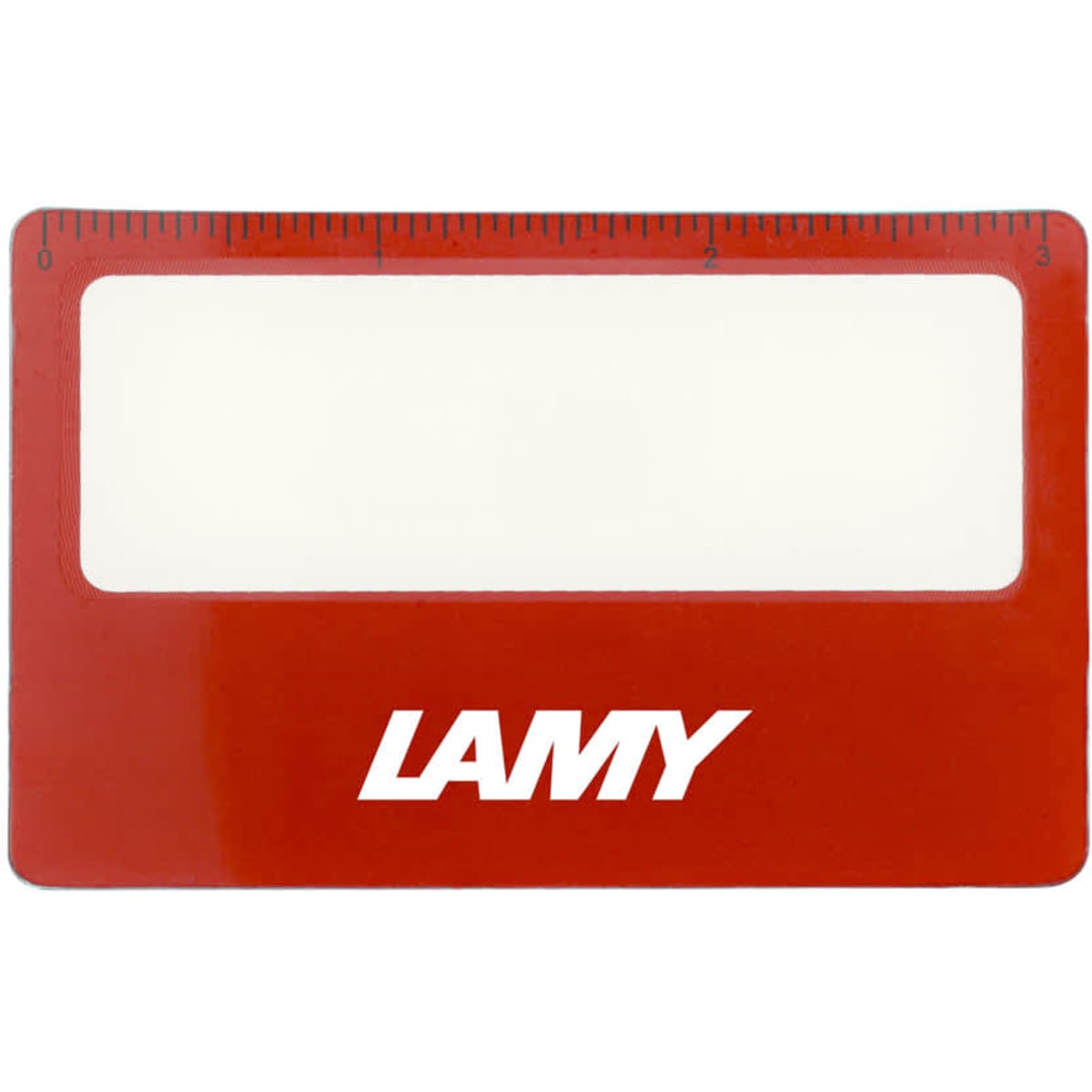 Pocket Ruler Magnifier with Sleeve