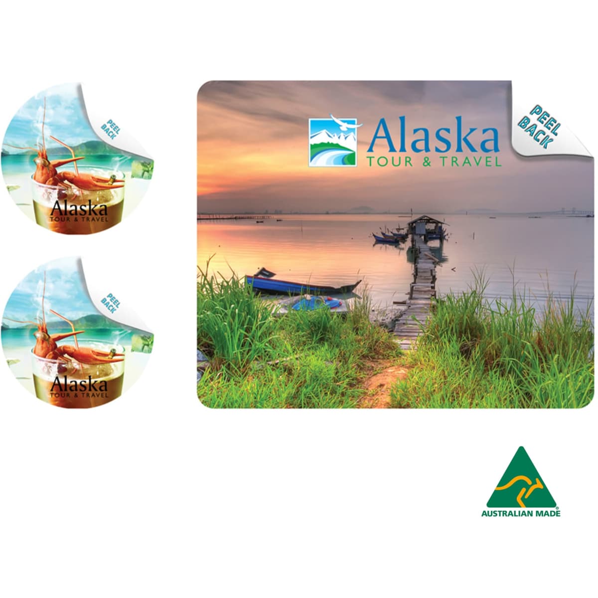 Mouse Mat and Coaster Set