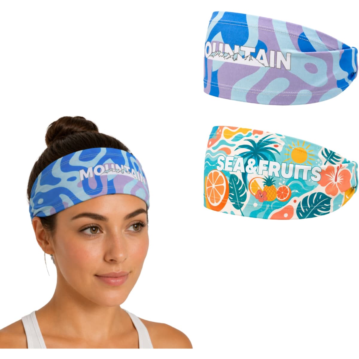 Polyester Spandex Sport Headband