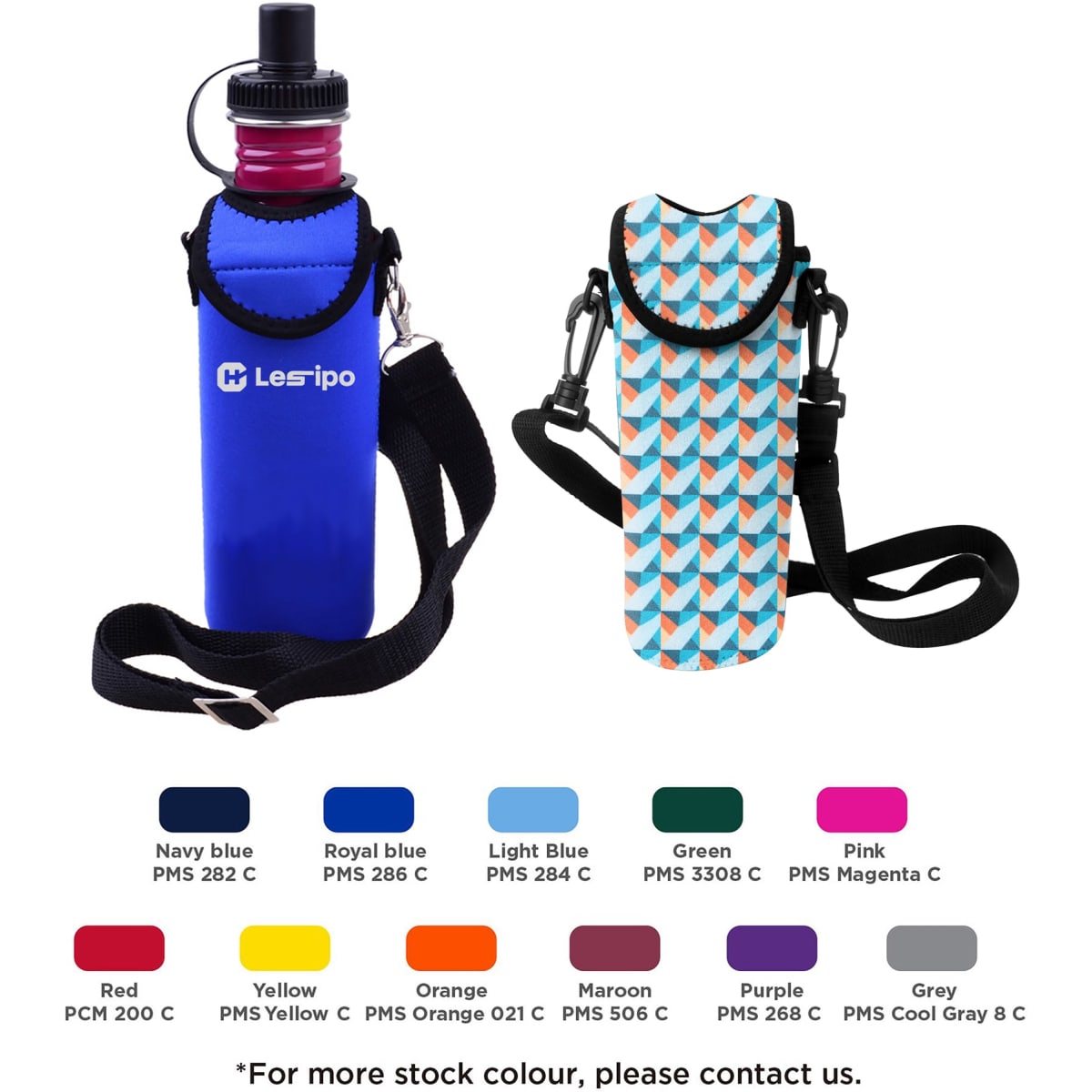 Bottle Cooler with Strap