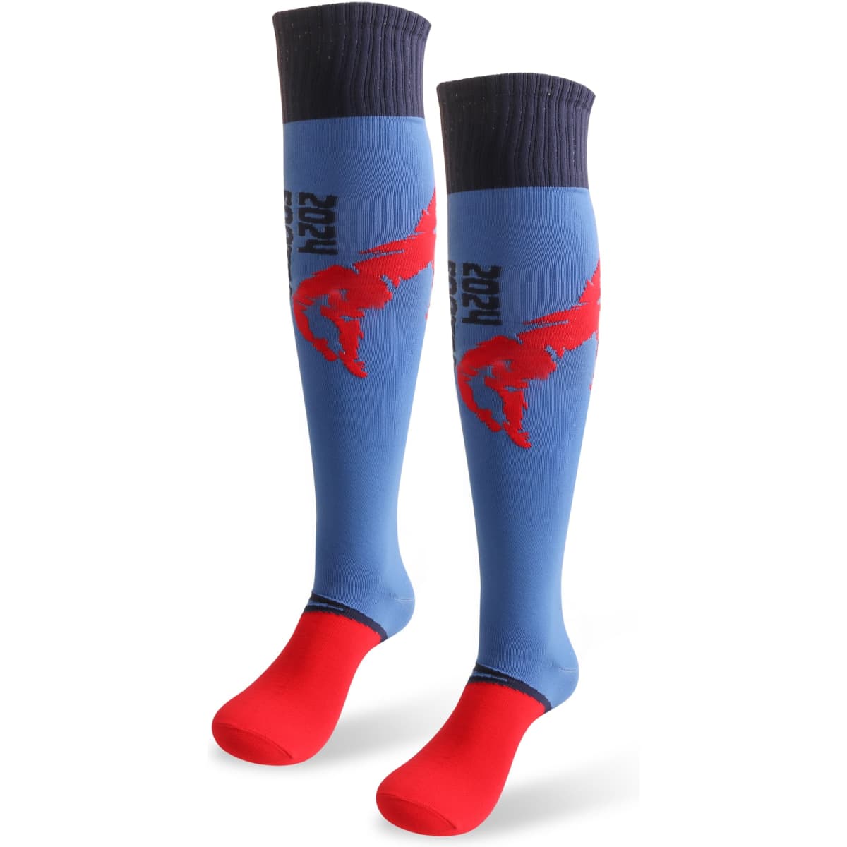 Knee High Custom Pattern Football Socks