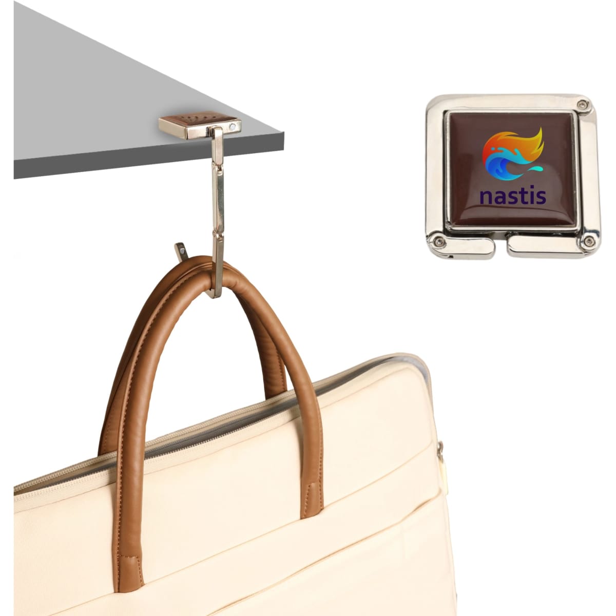 Square Foldable Desk Hook