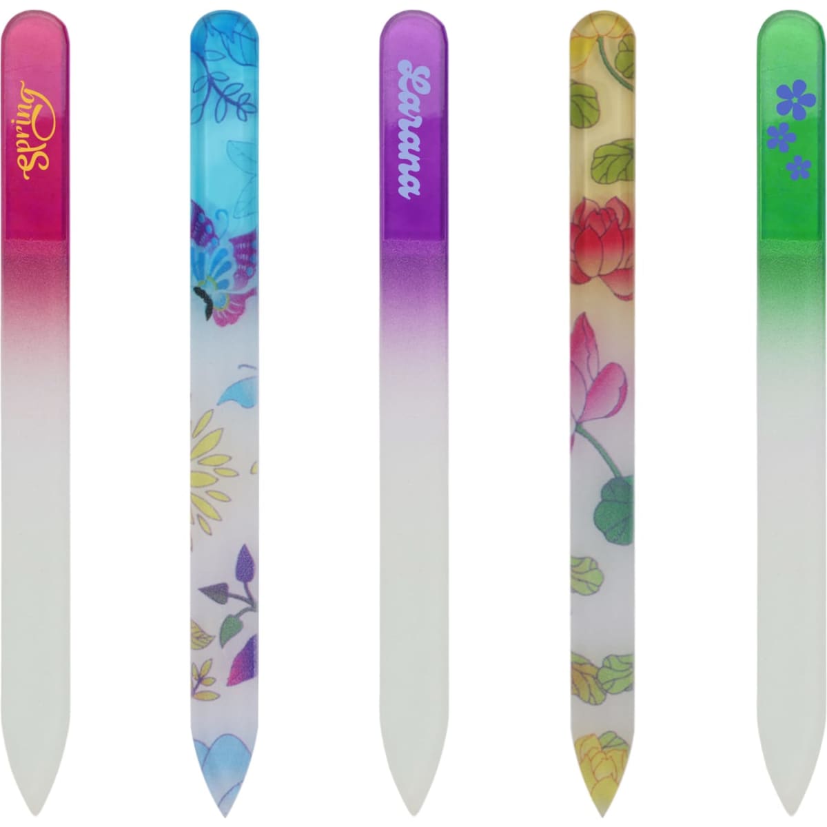Transparent Crystal Glass Nail File