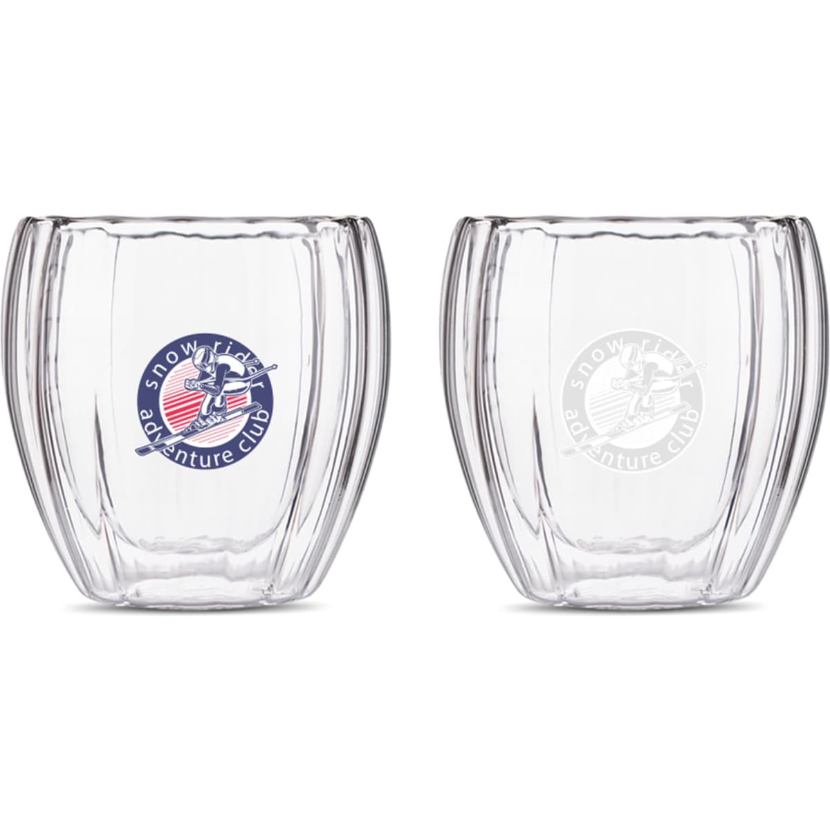 Spiral Double Wall Glass