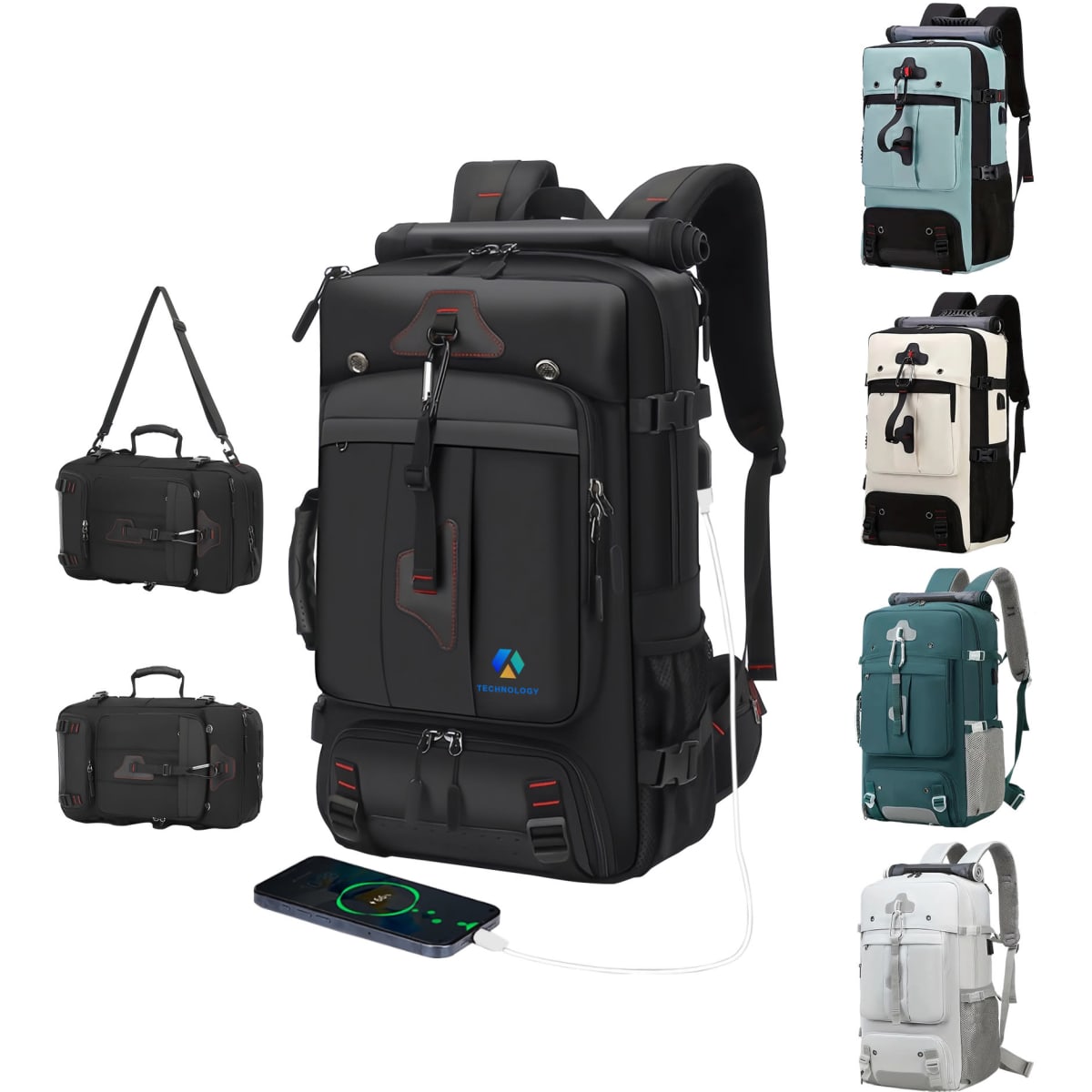 Convertible Backpack Duffel Bag