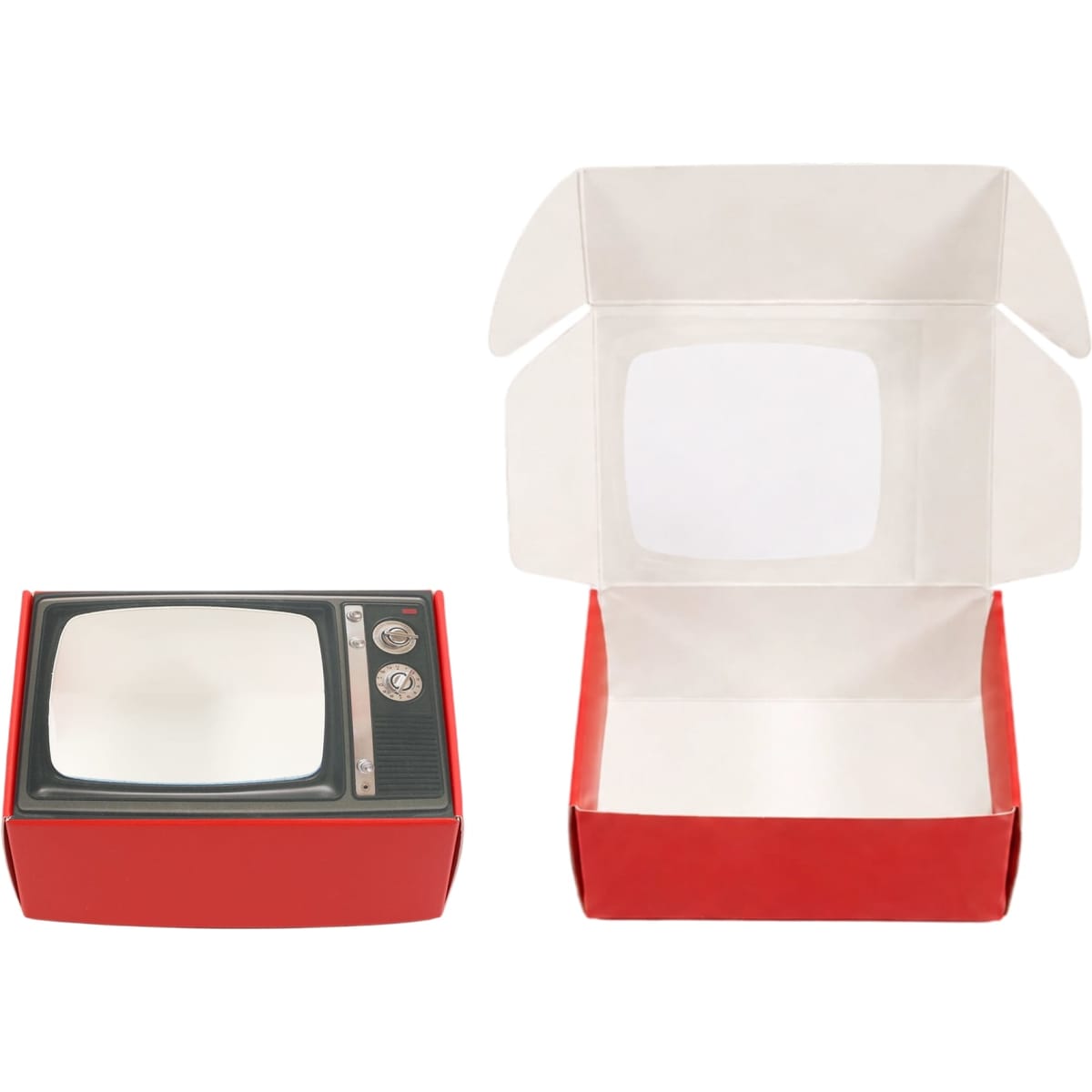 Custom Retro TV–Style Gift Box