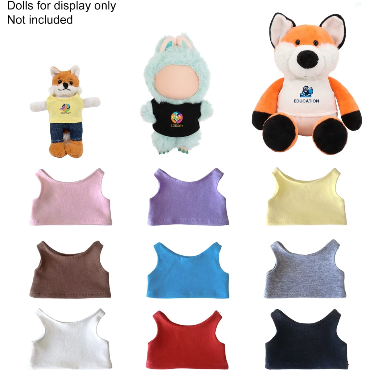Plush Doll Basic Tank Top