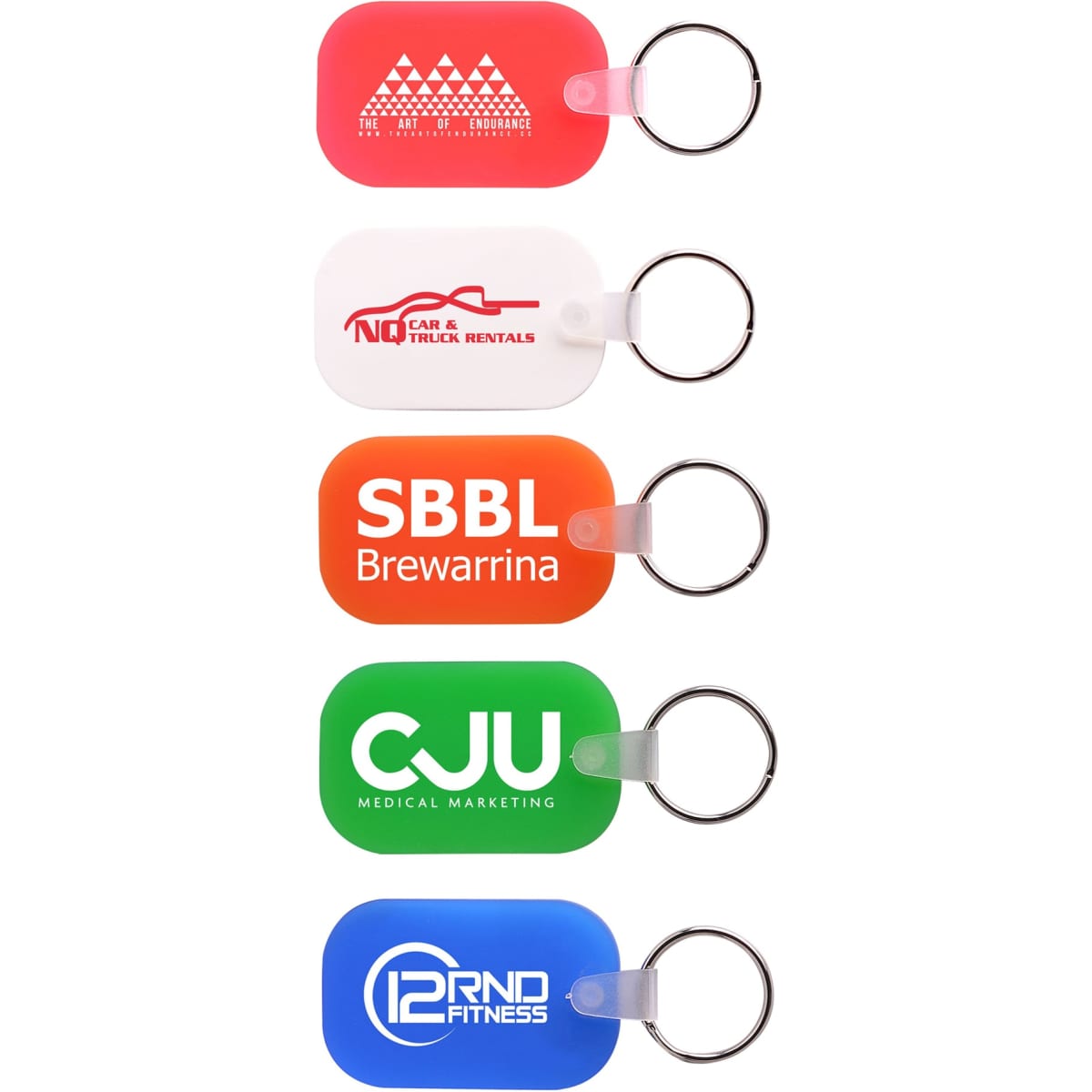 Oblong Durasoft Keyring