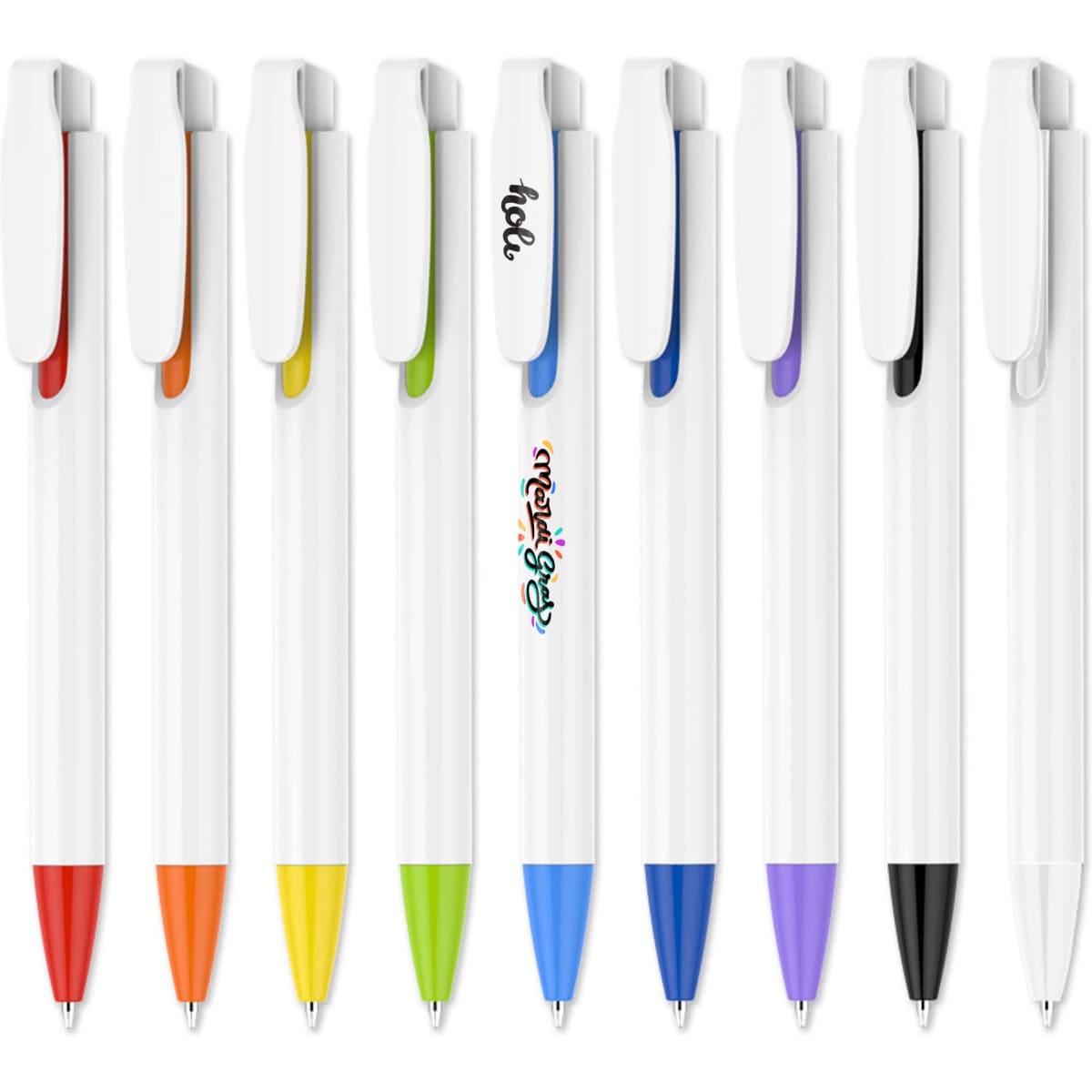 Fan Pen – Creamy White Barrel
