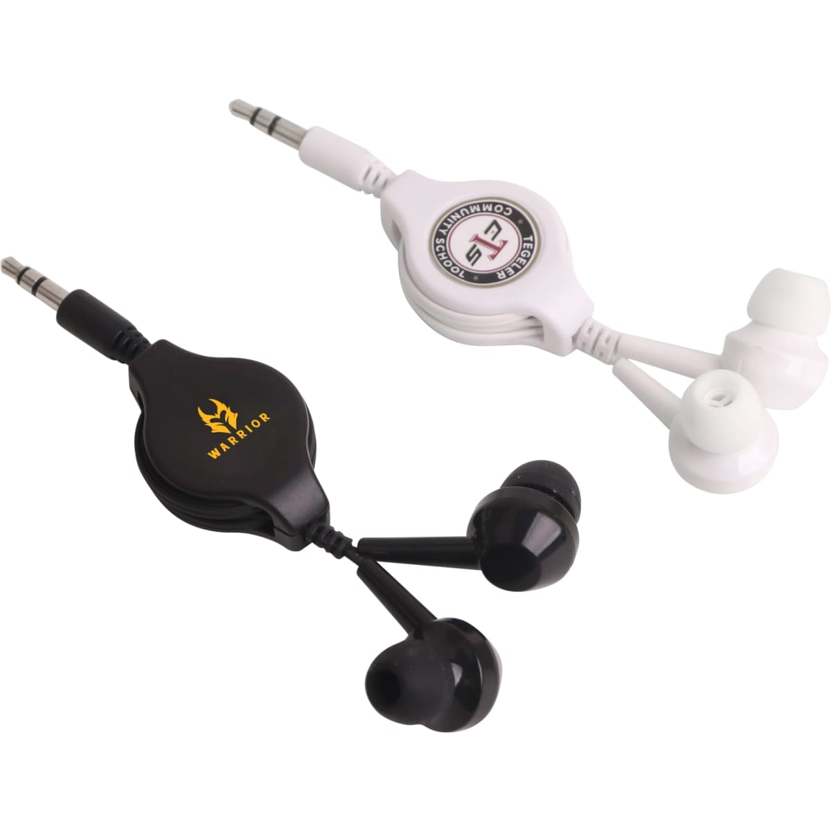 Retractable Earbuds Headset
