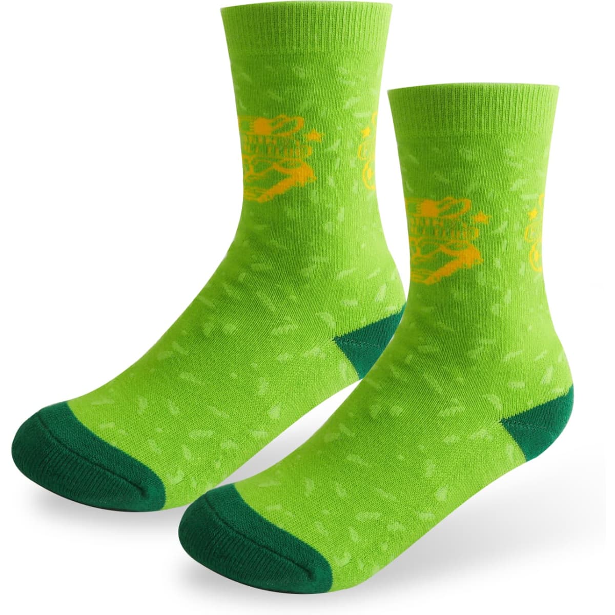 Crew Kids Custom Pattern Football Socks – With Towel Bottom