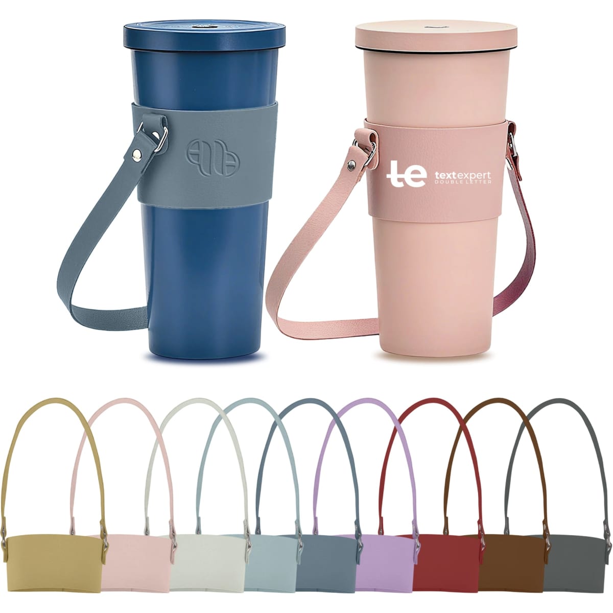 Leather Water Bottle Holder