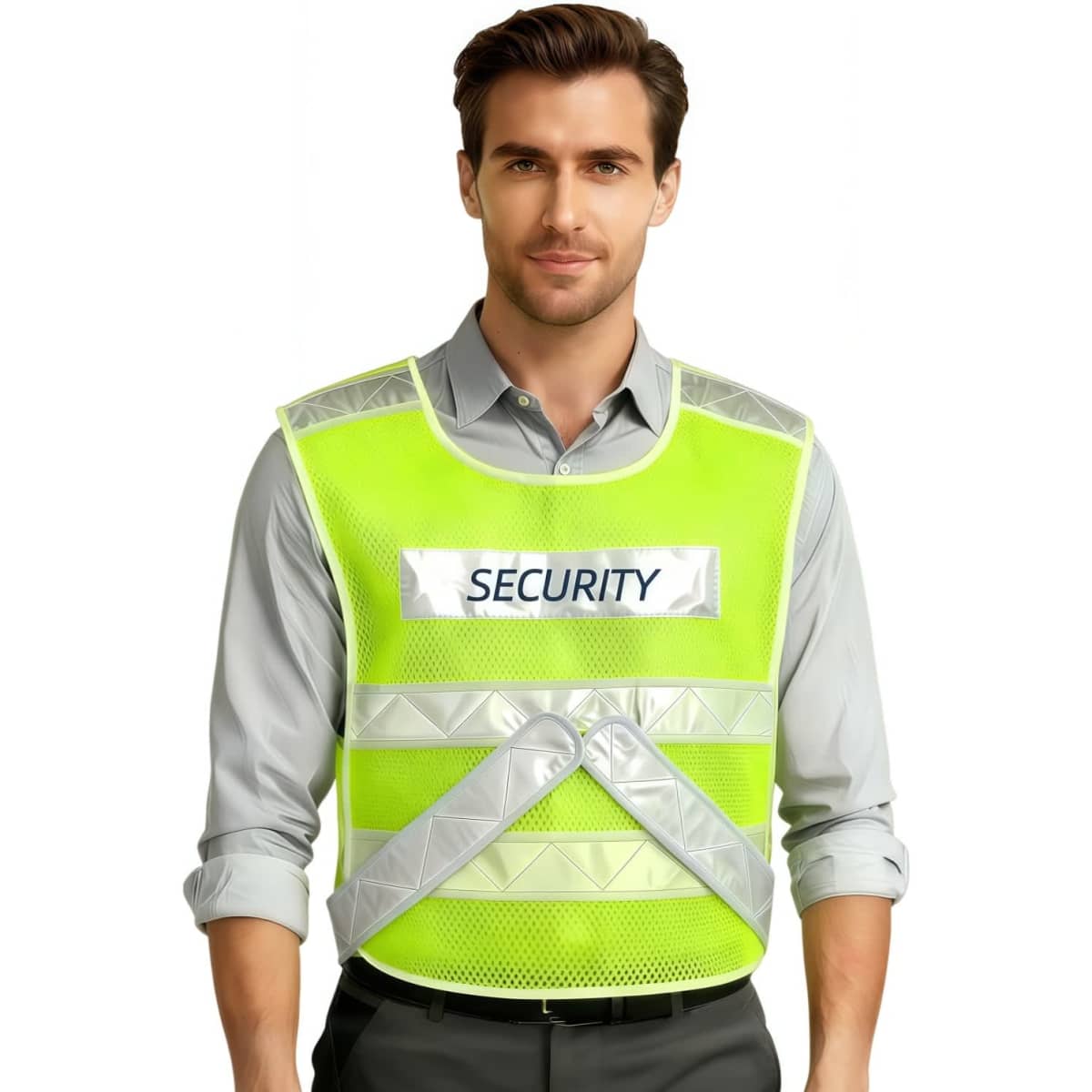 Hi-Vis Reflective Adjustable Safety Vest