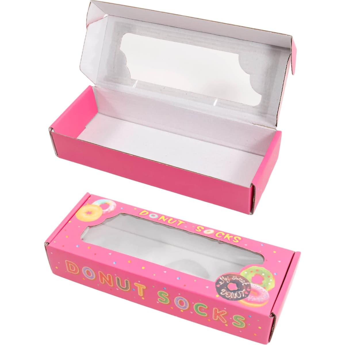 Large Custom Gift Box with Rectangular Window