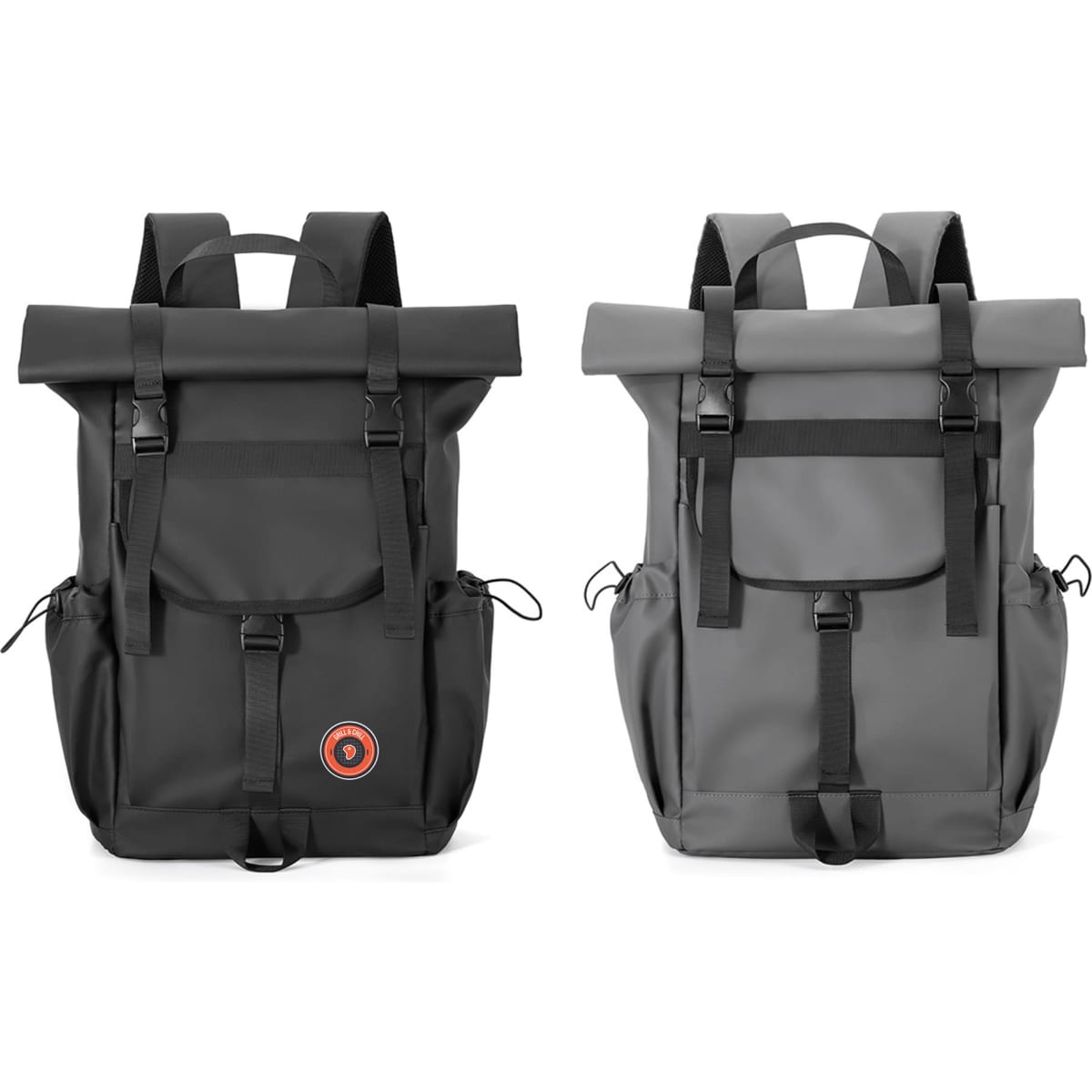 Polyurethane Roll Top Backpack