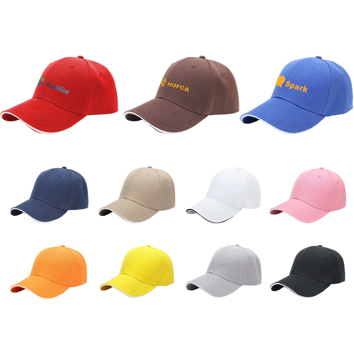 Sandwich Peak Cap – 6 Panel