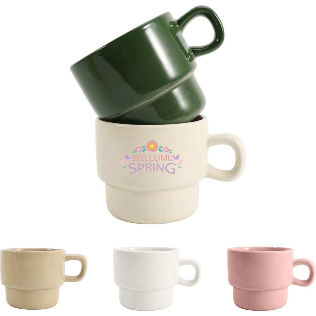 Stackable Ceramic Mug