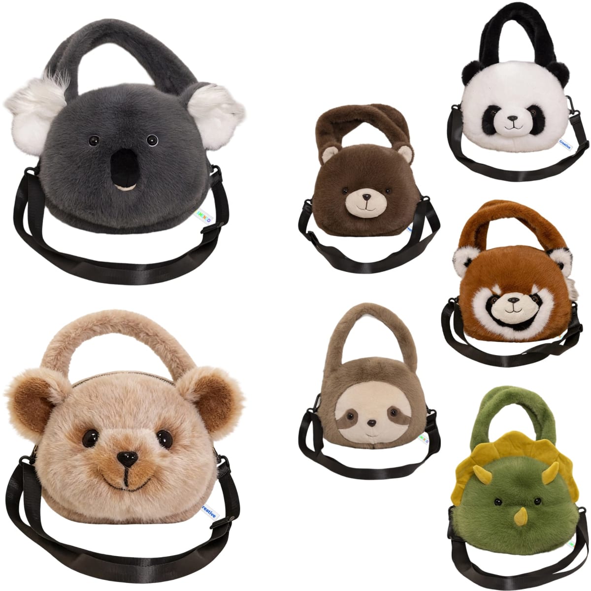 Custom Animal Plush Handbag