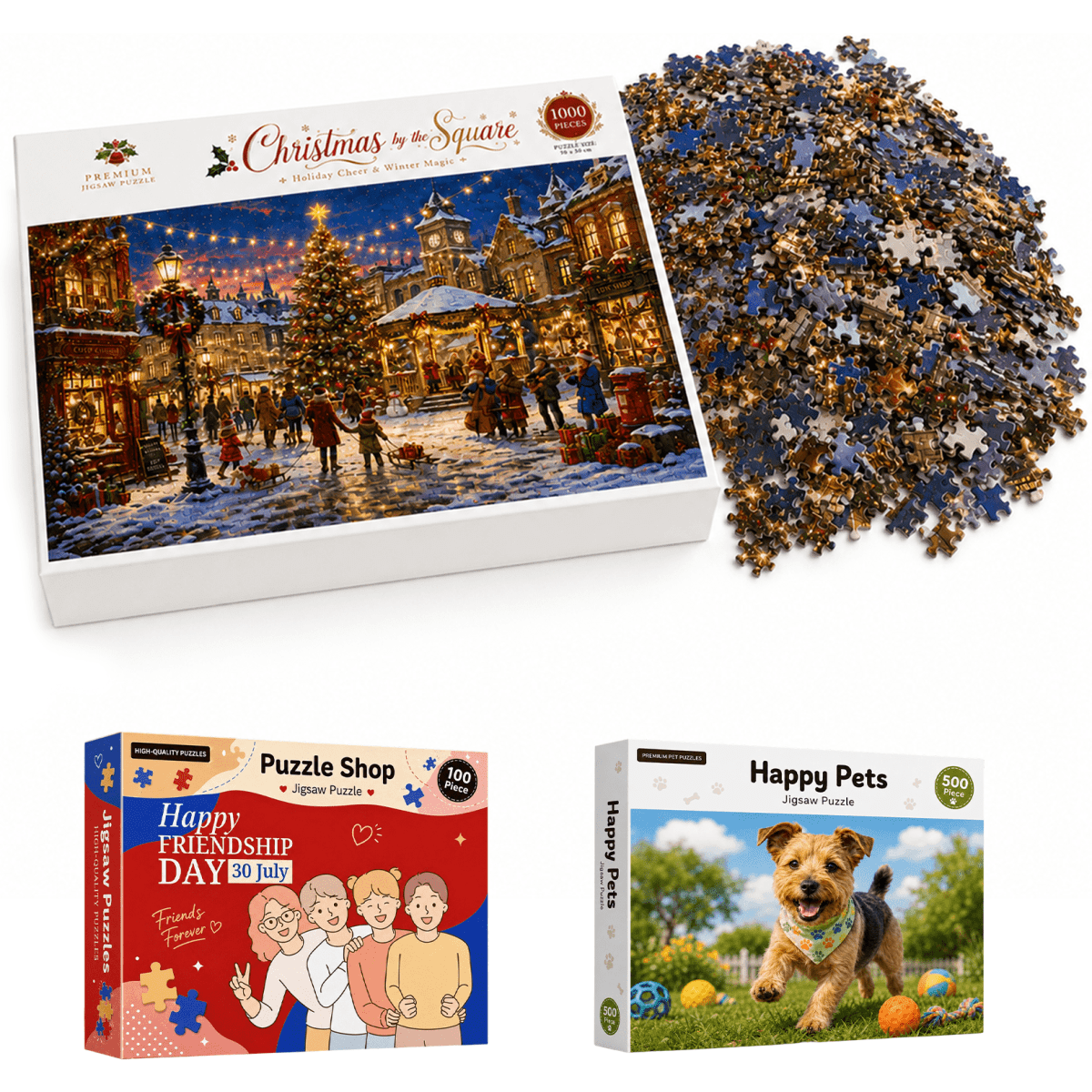 Custom Gift Box Jigsaw Puzzle
