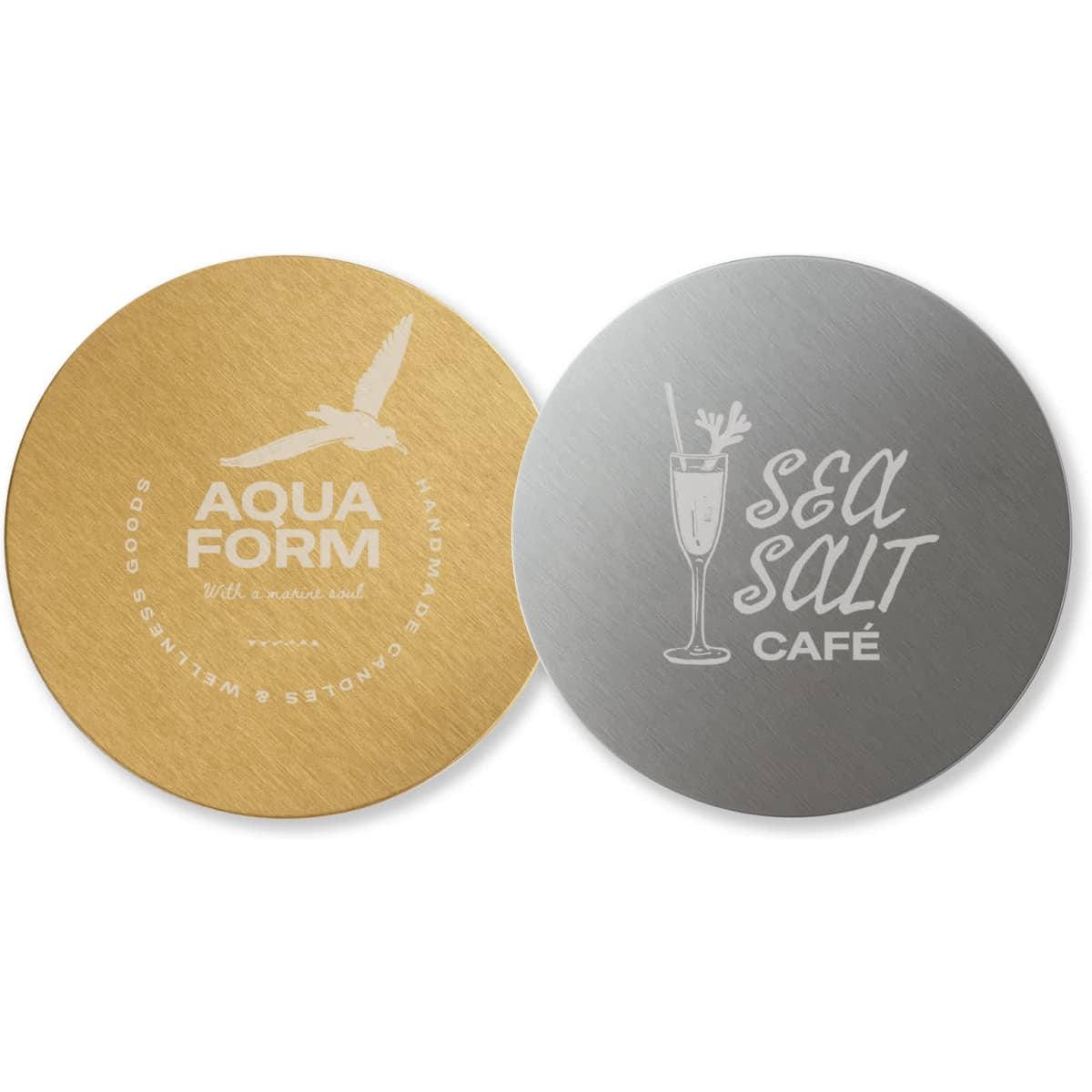 Round Metal Coaster