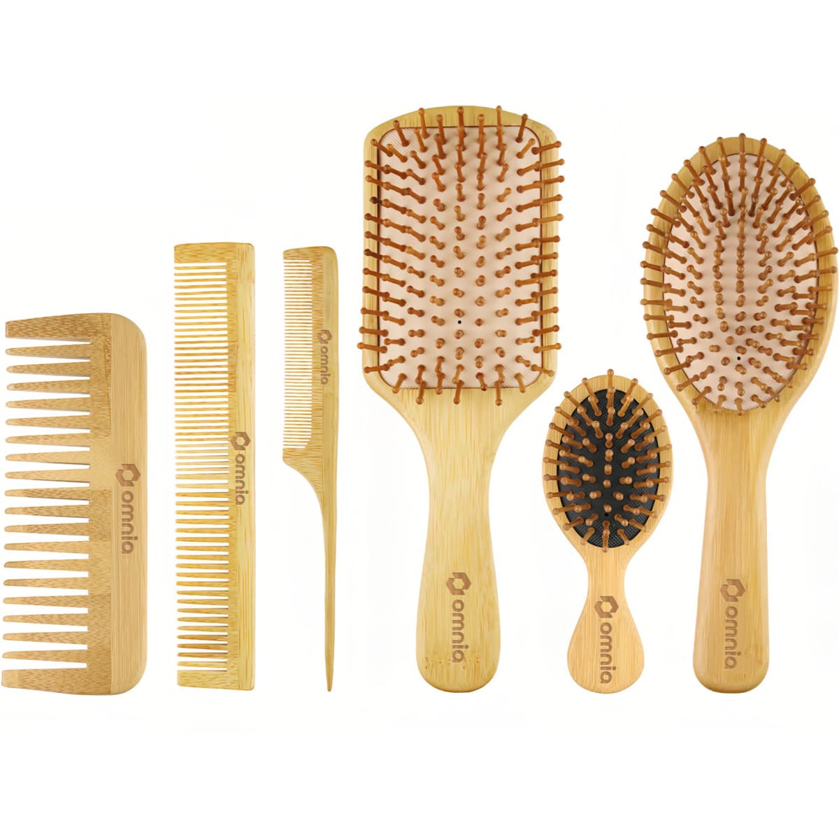 Bamboo Comb Hair Styling Tool
