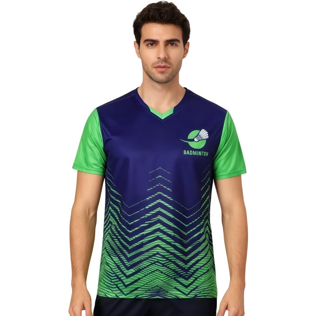 Unisex Adults 100% Polyester Sublimated Insert Collar T-shirt