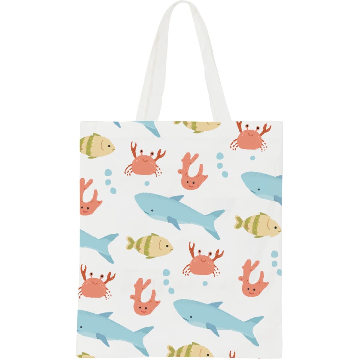170gsm Digital Print Short Handle Cotton Bag