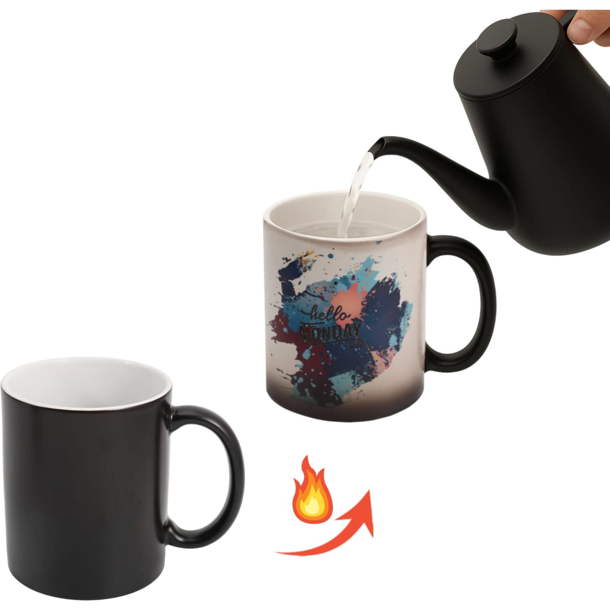 Thermos Reactive Colour Changing Mug
