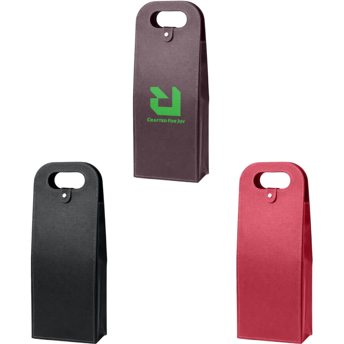 Double Wine Bottle Bag