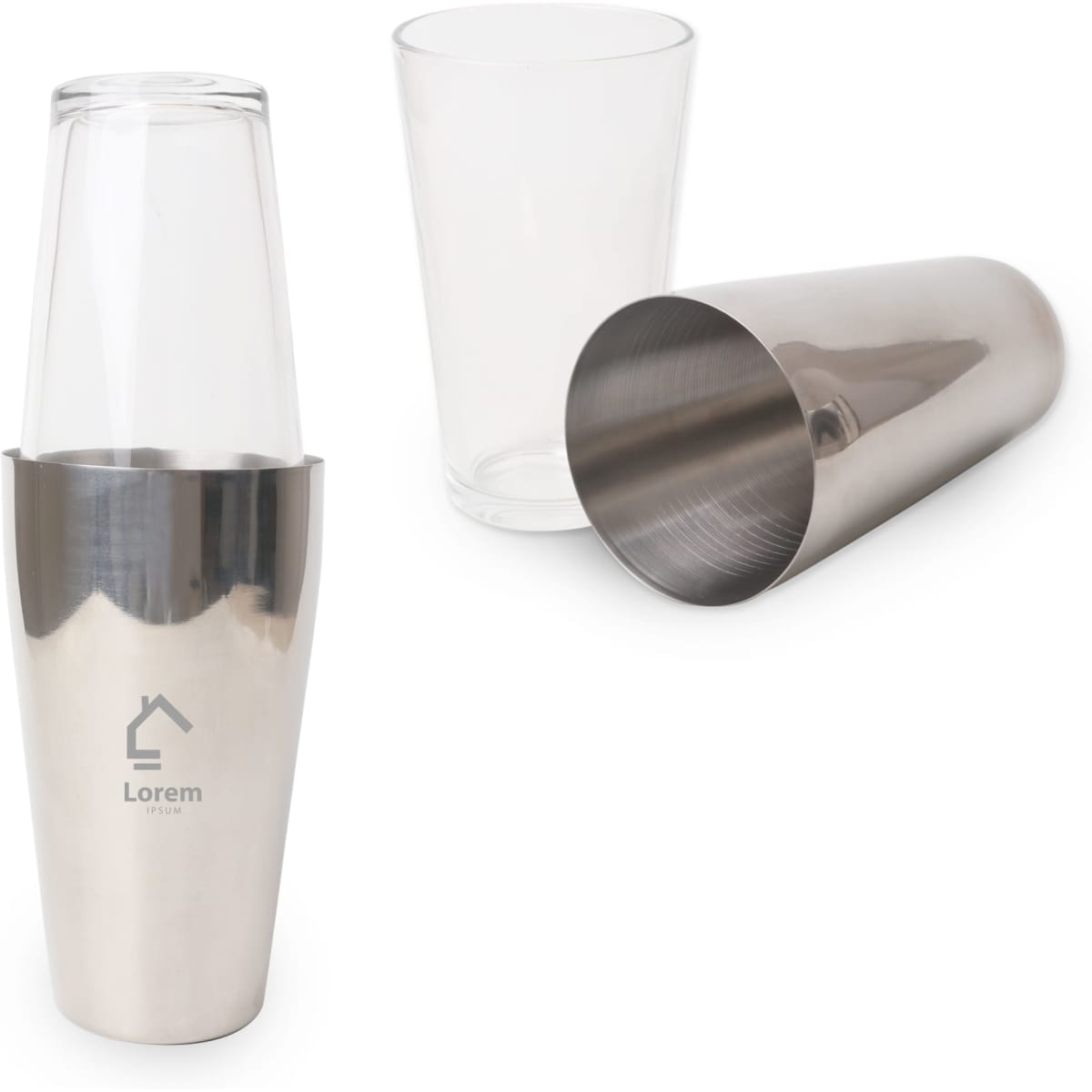 Boston Cocktail Shaker(450ml+750ml)