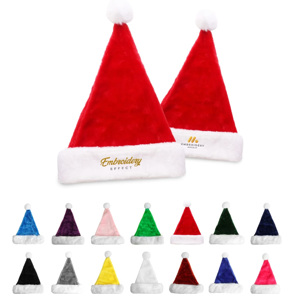 Plush Santa Hat