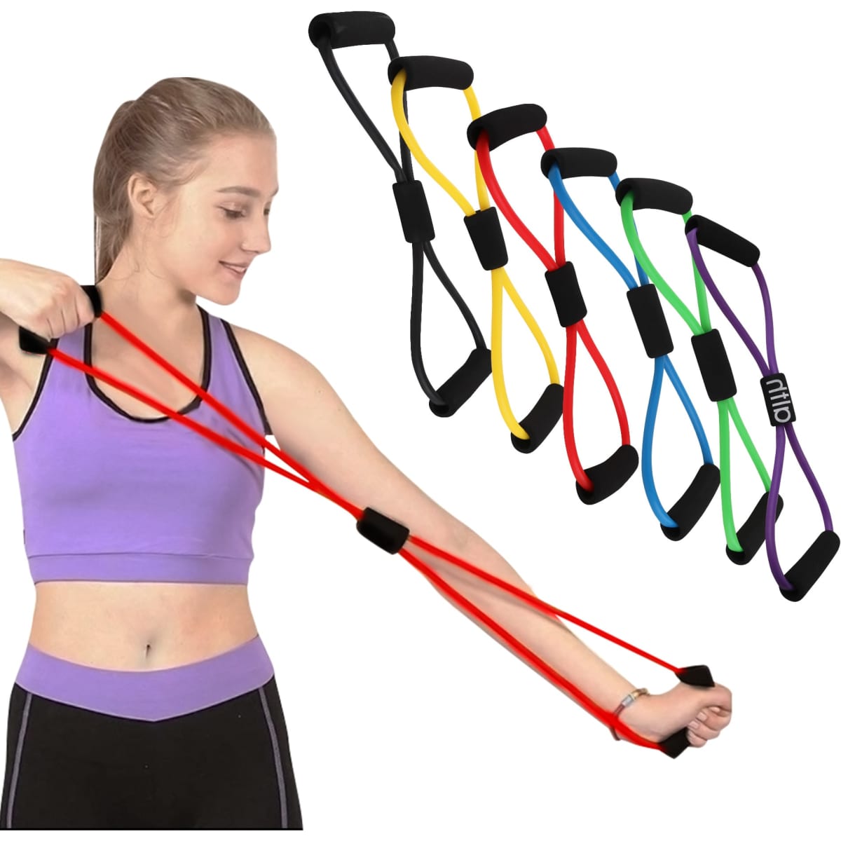 Figure 8 Resistance Band With Handles