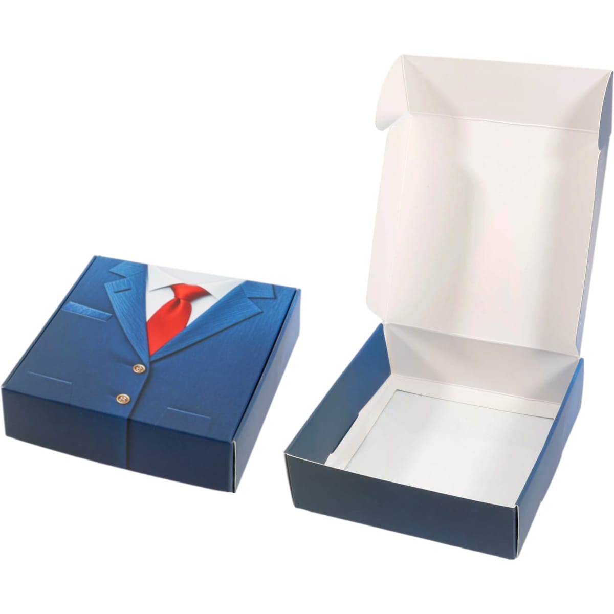 Custom Flip-Top Gift Box with Square Window