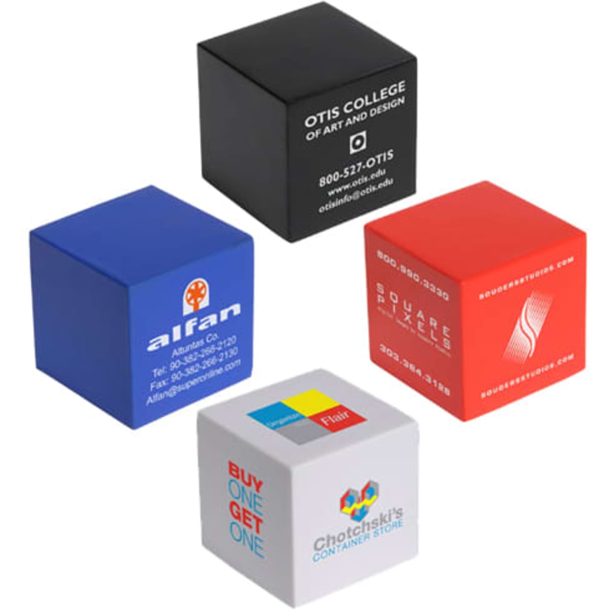 Cube Shape Stress Reliever