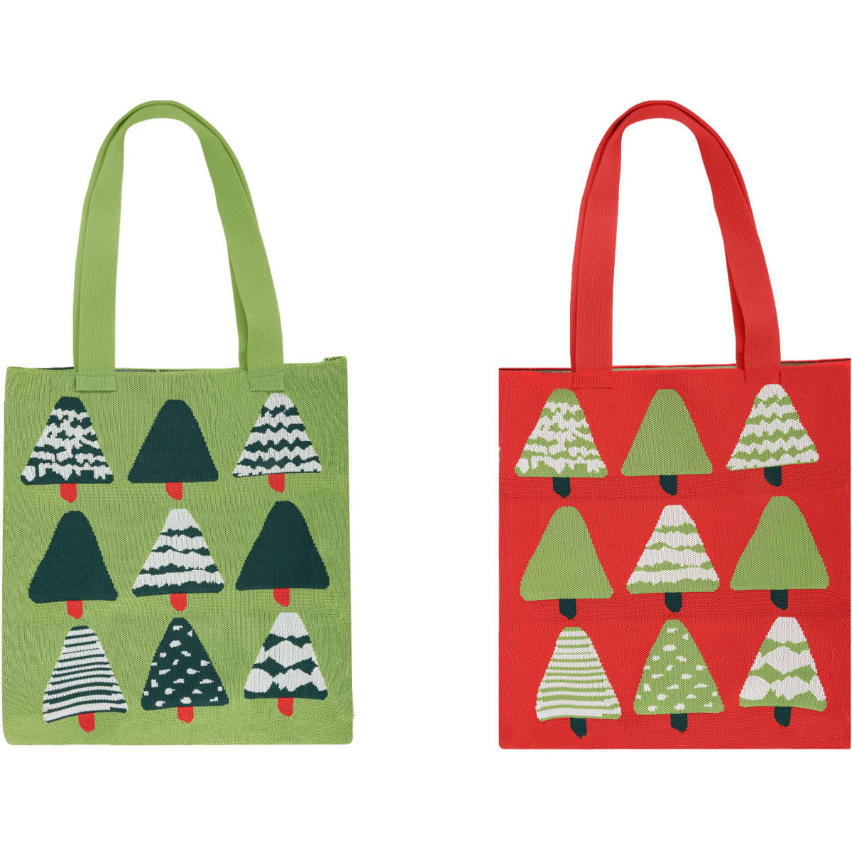 Knitted Flat Tote Bag
