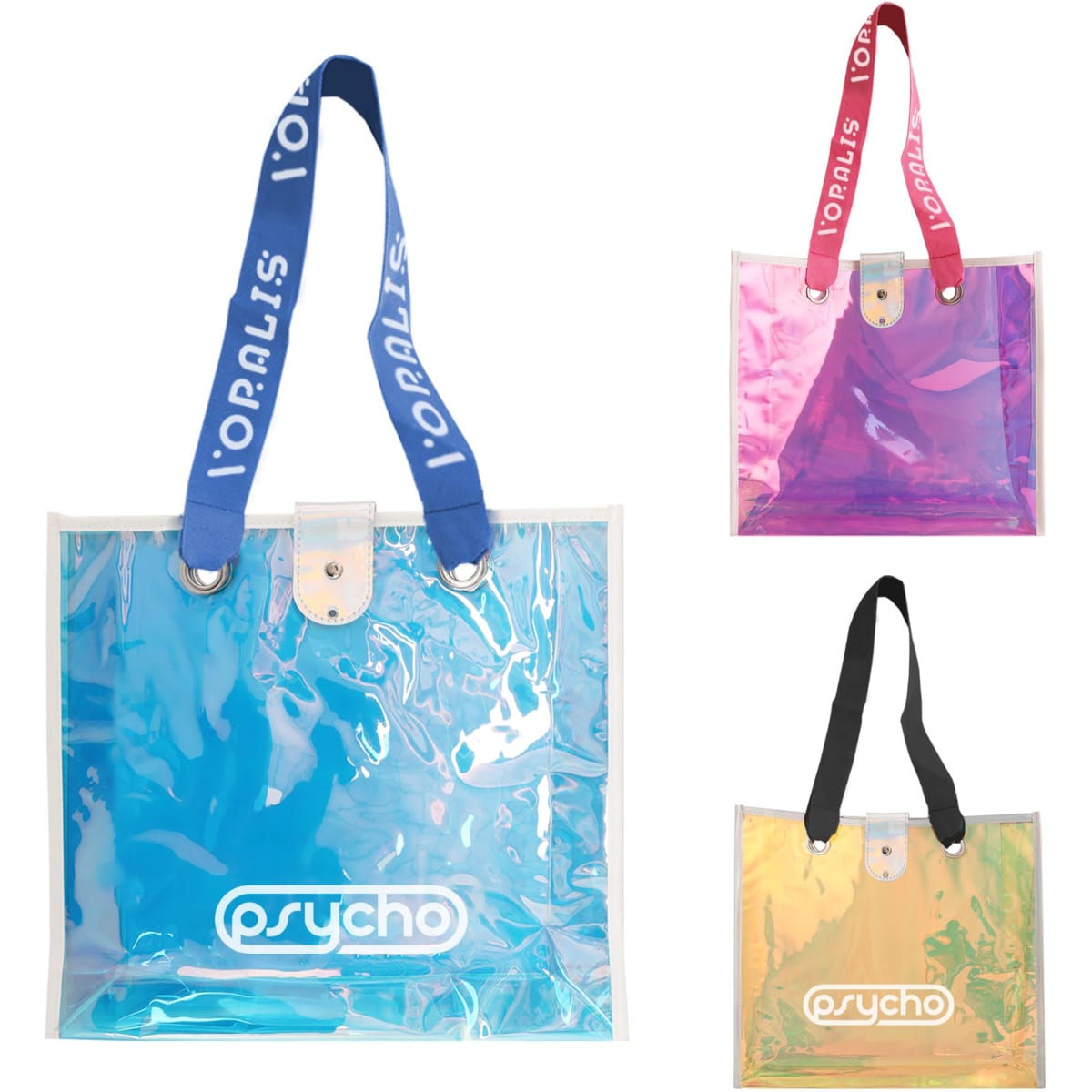 Iridescent Clear Tote Bag