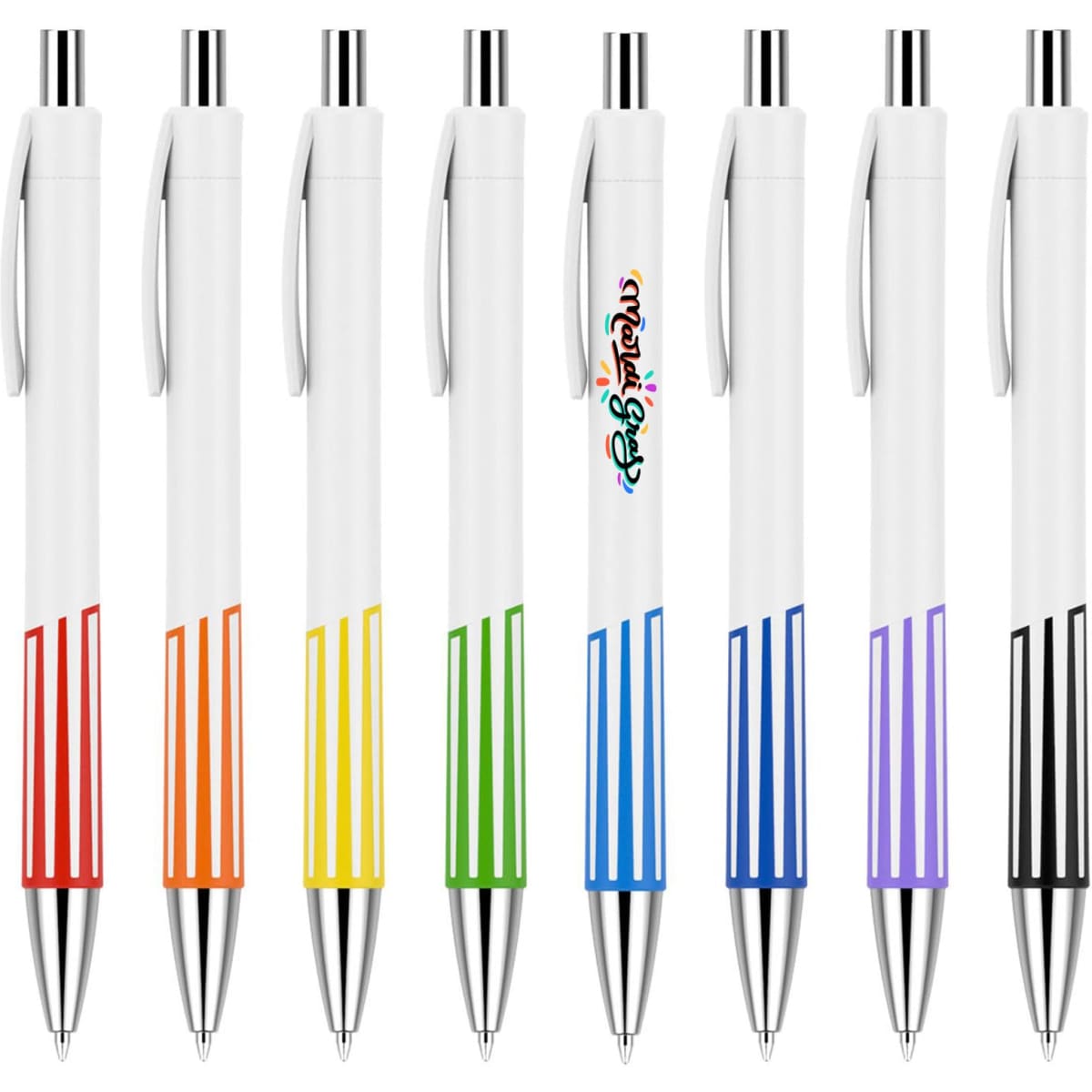 Colourful Pen – Creamy White barrel