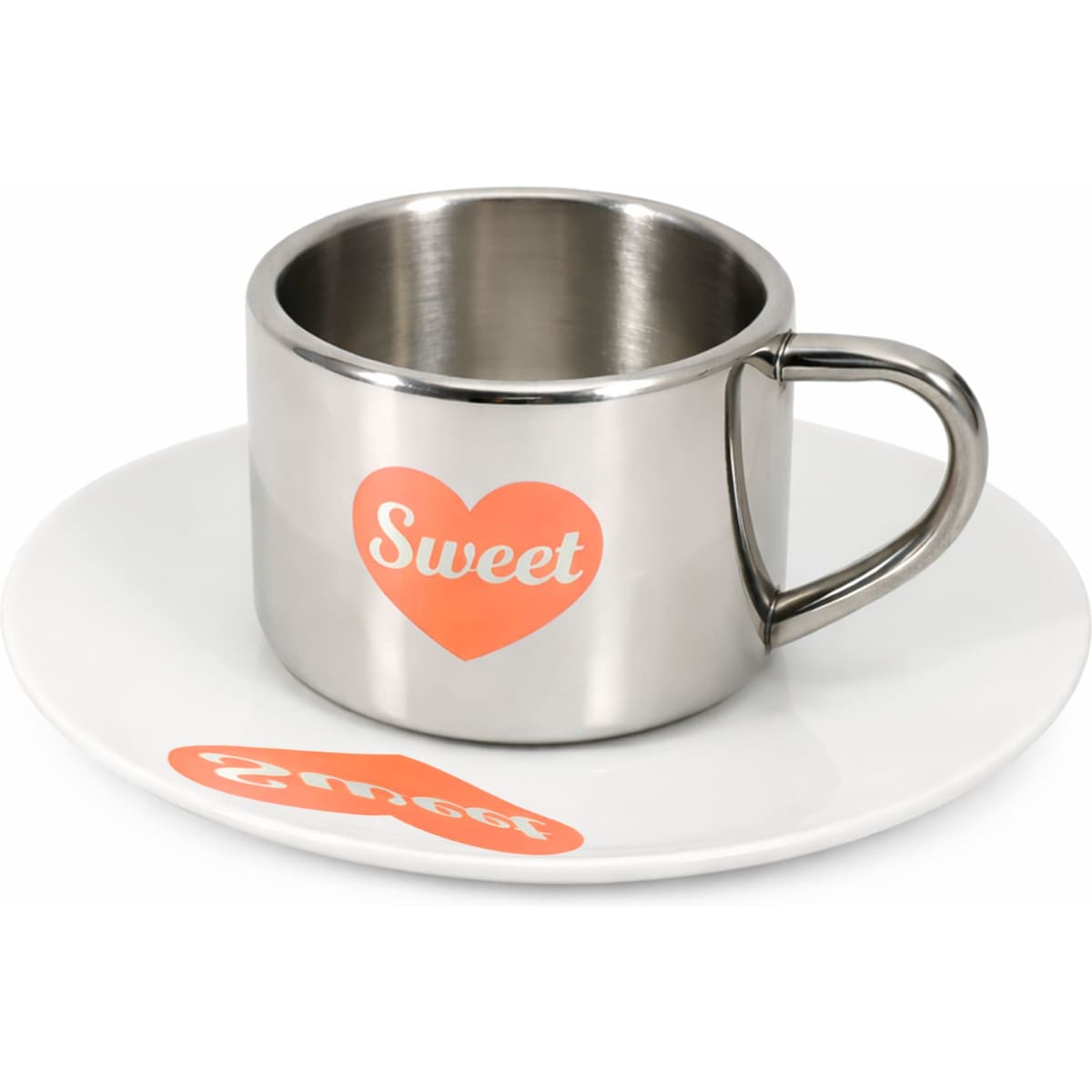 170ML Stainless Steel Mirror Reflection Coffee Mug