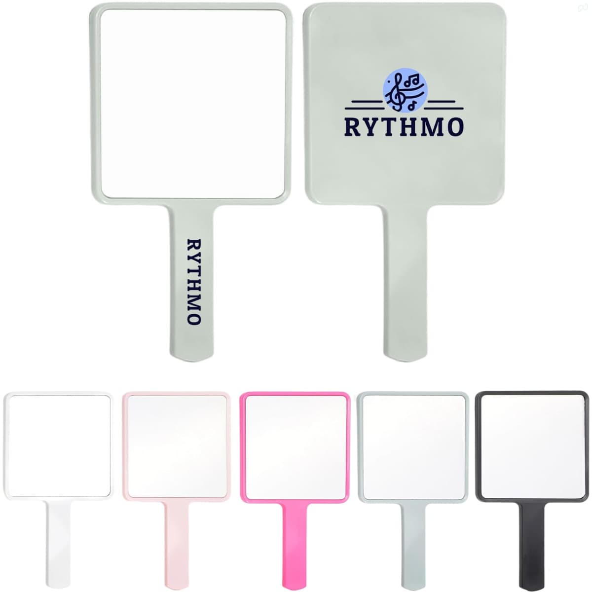 Handheld Square Mirror