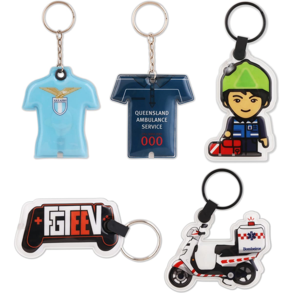 PVC LED Keyring