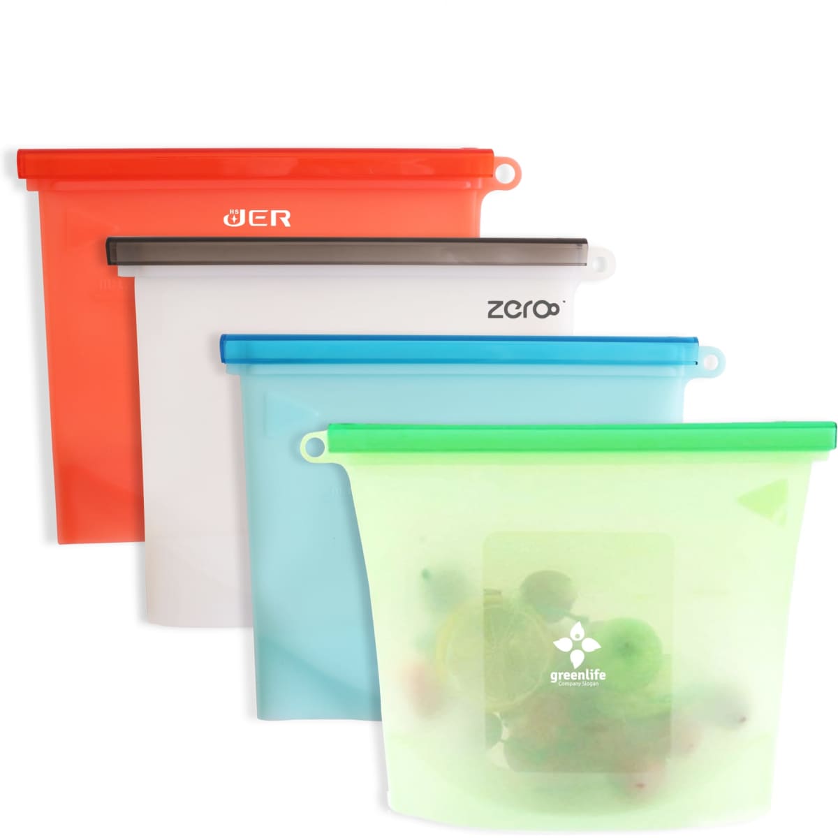 Silicone Reusable Storage Pouch – 1000ML