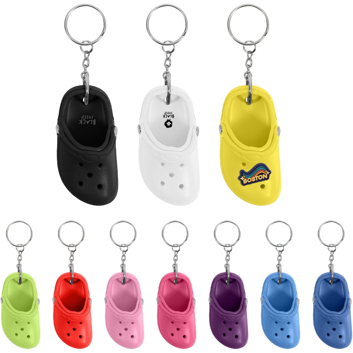 Clog Shoe Keyring