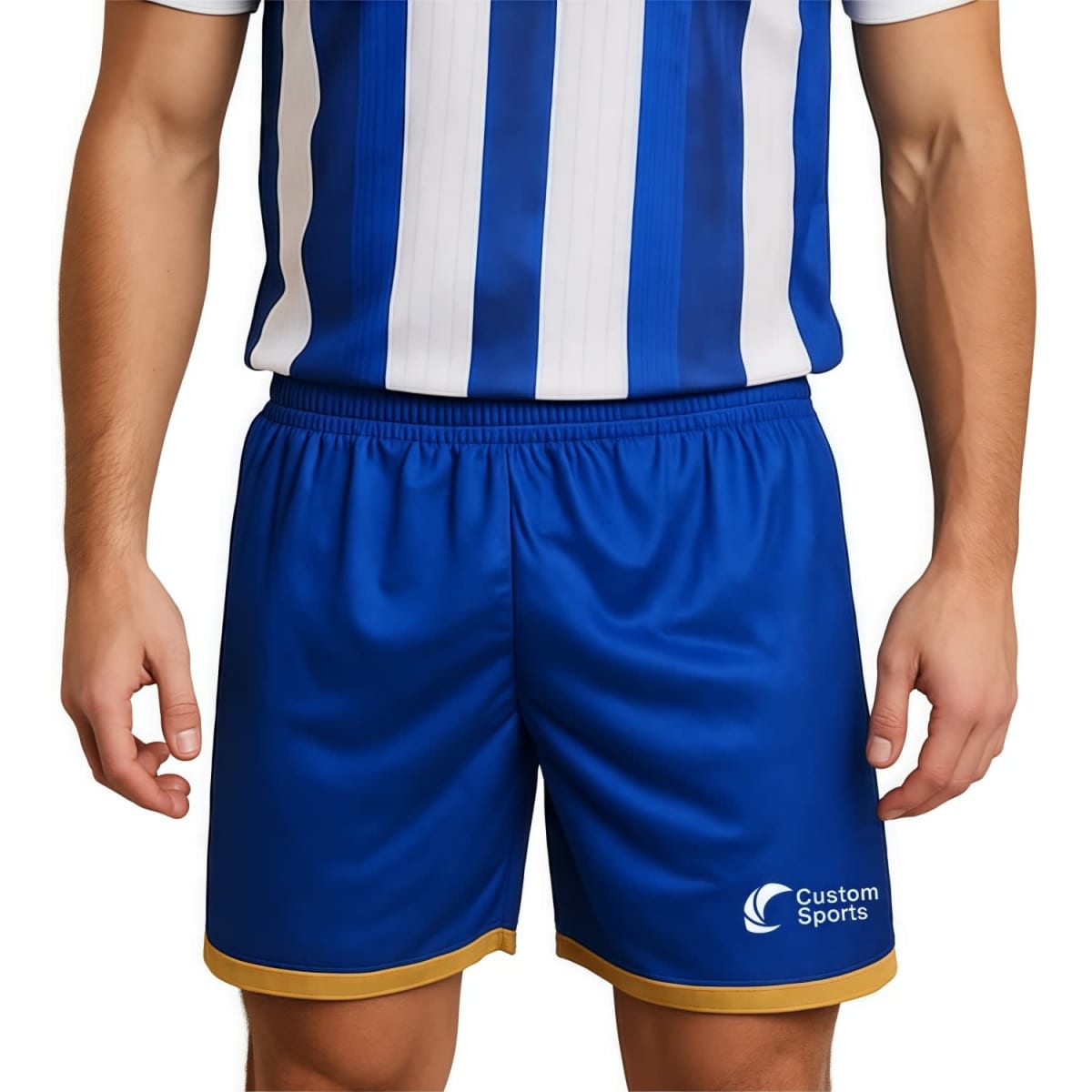 100% Polyester Sublimated Breathable Soccer Shorts