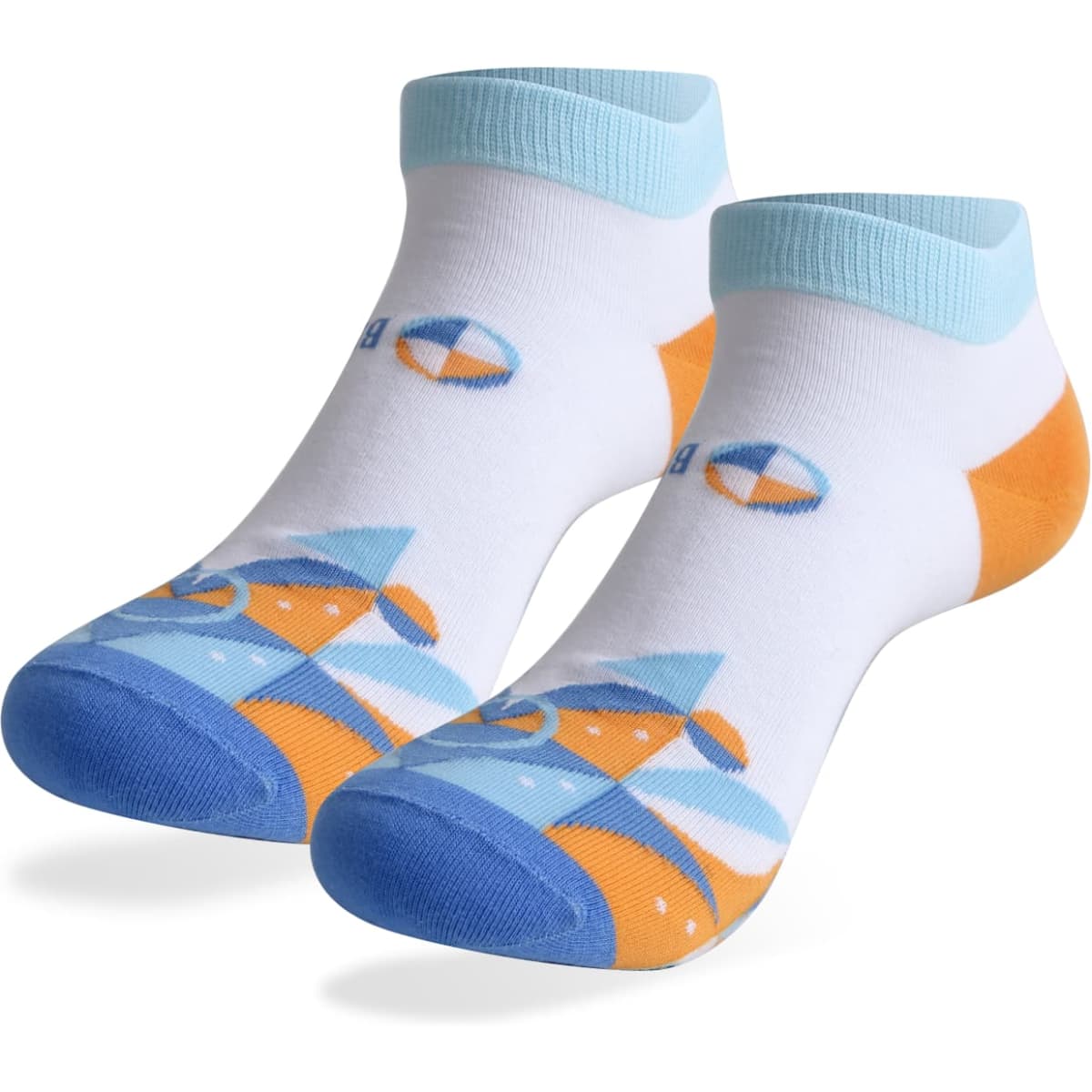 Low Cut Custom Pattern Socks